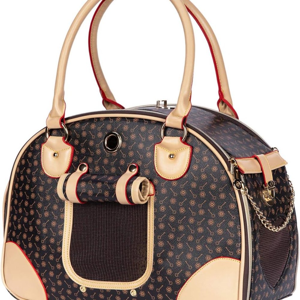 Luxury Pet Carrier, Puppy Small Dog Carrier, Cat Carrier Bag